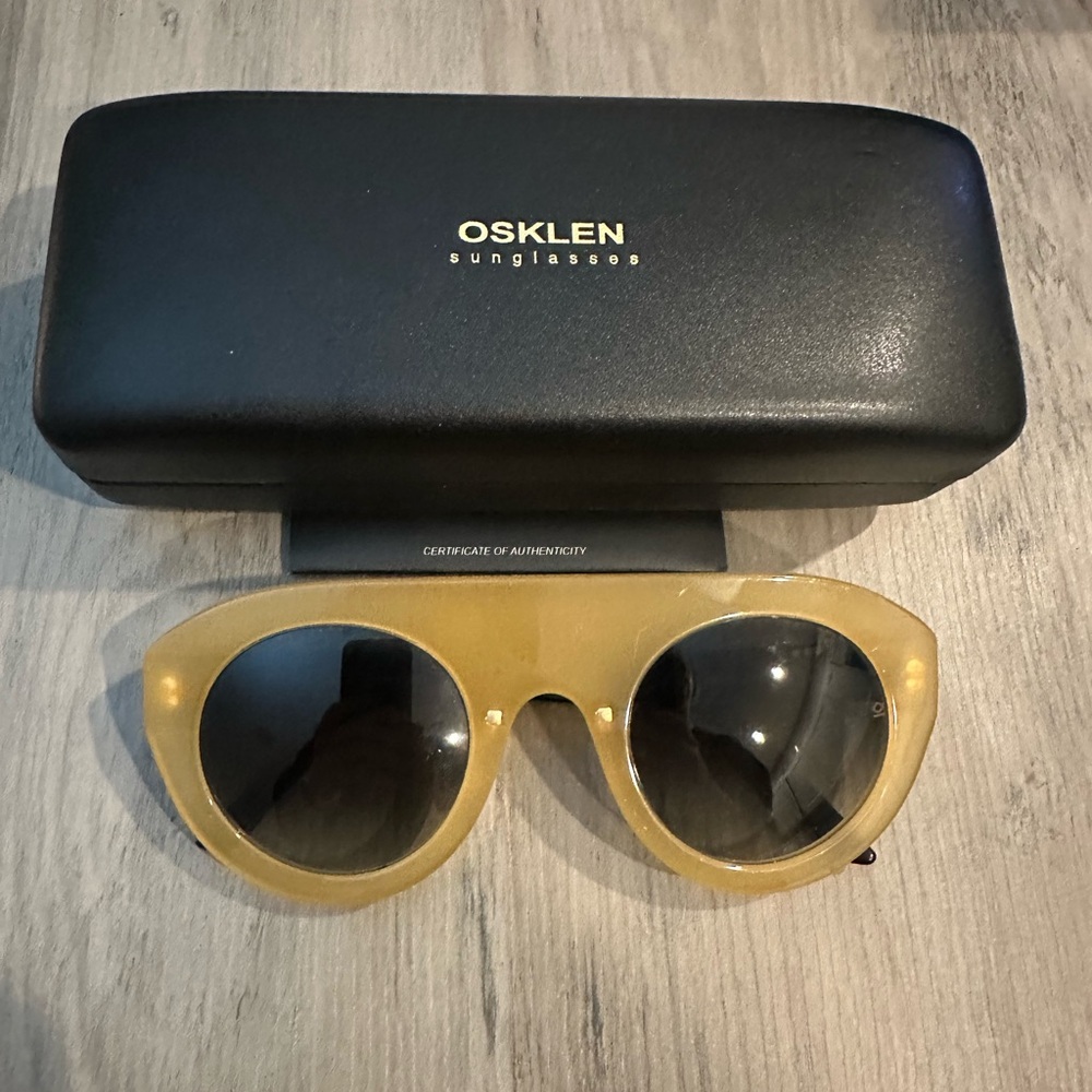 Osklen Sunglasses, perfect condition, slightly oversized